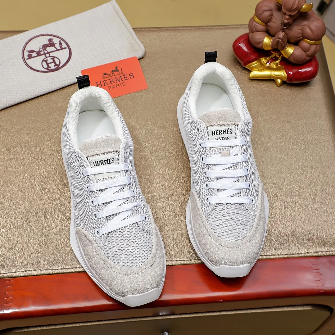 Men's shoes 💰400💰【HERMES】hot-selling men's shoes counter original items! The world's top brands...Luxury quality...//Fashion and high-end footwear 👍💪🏻...give you a low-key luxury comfort experience👍. The upper is made of pure Italian imported first-layer cowhide... 🐑 Leather lining..., comfortable and breathable, high-end and classy... luxurious and noble!! .. OEM factory shipment [Hug] stall.. Original plate. color, code number 38--44